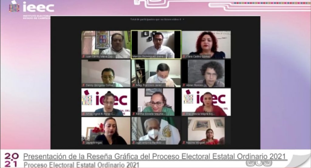 Consejo General del IEEC presenta la Reseña Gráfica Proceso Electoral